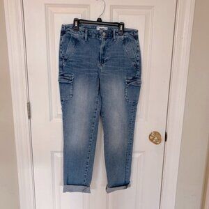 Paige Women's Blue Jeans Joggers, size 27